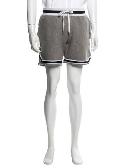 Pre-owned John Elliott Wool Jogger Shorts In Grey