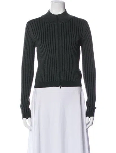 Pre-owned John Elliott Wool Mock Neck Sweater In Black