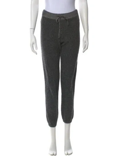 Pre-owned John Elliott Wool Skinny Leg Pants In Gray