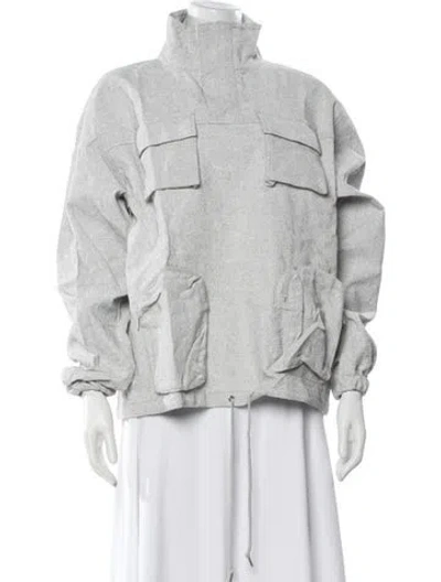 Pre-owned John Elliott Wool Utility Jacket In Gray