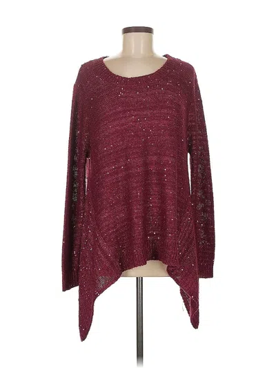 Pre-owned John Fashion Pullover Sweater In Red
