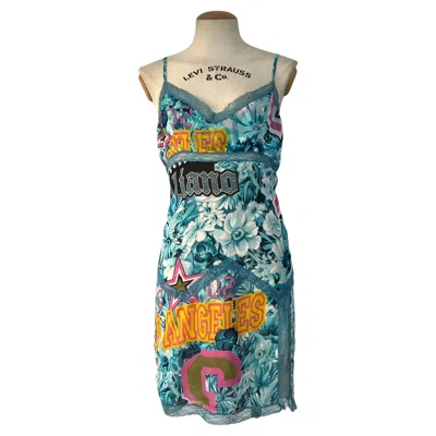 Pre-owned John Galliano 2000s Mini Dress In Gray