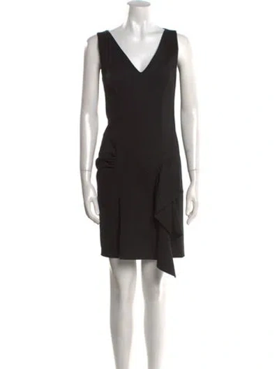 Pre-owned John Galliano 2010's Mini Dress In Black