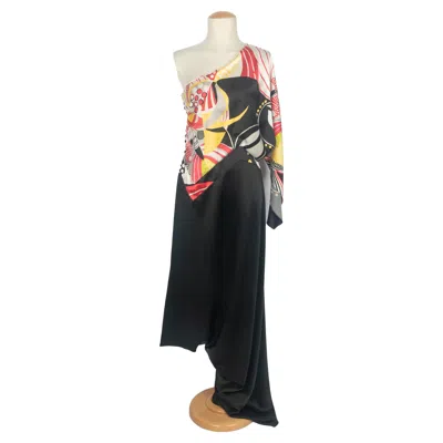 Pre-owned John Galliano Asymmetrical Dress Resort 2009 In Black