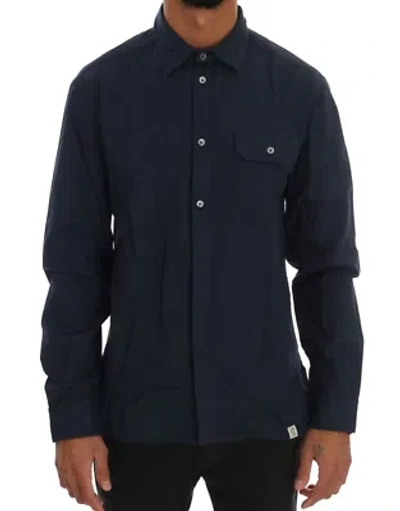 Pre-owned John Galliano Blue Casual Cotton Long Sleeve Shirt