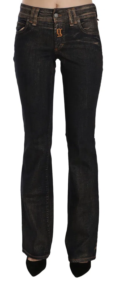 JOHN GALLIANO CHIC FLA MID WAIST WOMEN'S BLUE