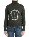 John Galliano Wool Turtleneck Sweater