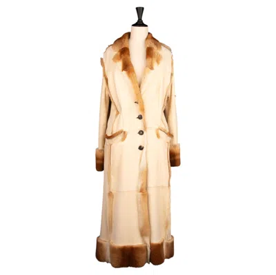 Pre-owned John Galliano Coat By  Autumn-winter 2001 In Orange