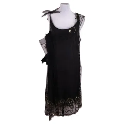 Pre-owned John Galliano Dress, 2006, Silk, Size Fr (44) In Black