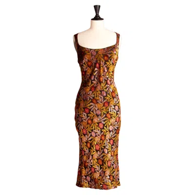 Pre-owned John Galliano Dress By  Summer 2000 In Brown