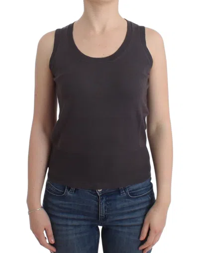 JOHN GALLIANO ELEGANT SLEEVELESS KNIT WOMEN'S TOP