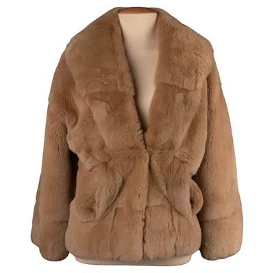 Pre-owned John Galliano For Christian Dior Christian Dior Coat By John Galliano Winter 2005 In Brown