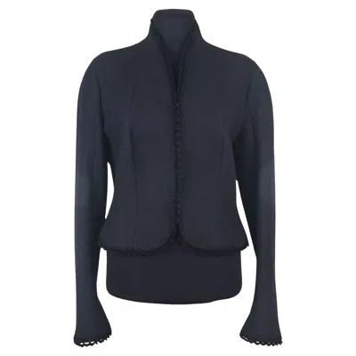 Pre-owned John Galliano Fw 1998 Vintage Wool Jacket In Black