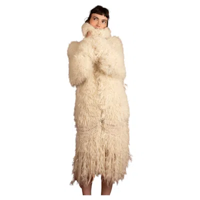 Pre-owned John Galliano Galliano Coat 'esquimau' By  Fall 2002 In Beige