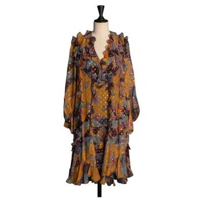 Pre-owned John Galliano Galliano Dress By  Summer 2002 In Brown