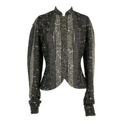Pre-owned John Galliano Galliano Grey Wool Jacket In Gray