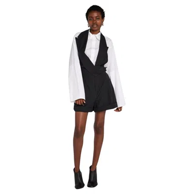 Pre-owned John Galliano Halter Neck Playsuit S/s 1988 In Black