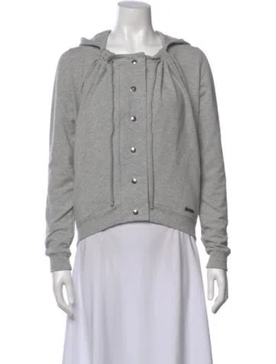 Pre-owned John Galliano Long Sleeve Sweatshirt In Gray