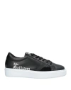 John Galliano Man Sneakers Black Size 12 Leather In Black