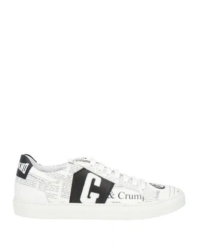 John Galliano Man Sneakers White Size 13 Leather