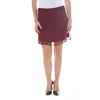John Galliano Red Silk Women Skirt In Brown