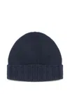 John Galliano Ribbed Wool Beanie
