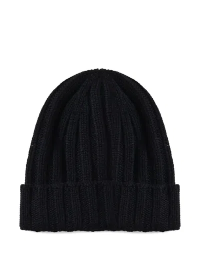 John Galliano Ribbed Wool Beanie