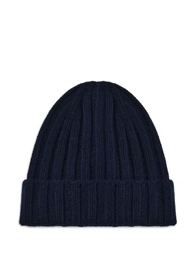 John Galliano Ribbed Wool Beanie