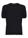 John Galliano Short-sleeve Cotton T-shirt In Black