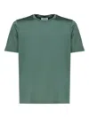 John Galliano Short-sleeve Crew-neck T-shirt In Green
