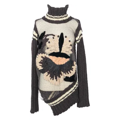 Pre-owned John Galliano Sweater-dress In Black
