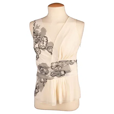 Pre-owned John Galliano Top Summer 2007 In White