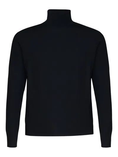 John Galliano Turtleneck Sweater In Black
