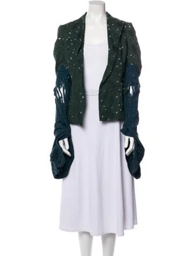 Pre-owned John Galliano Vintage 1991 Jacket In Green