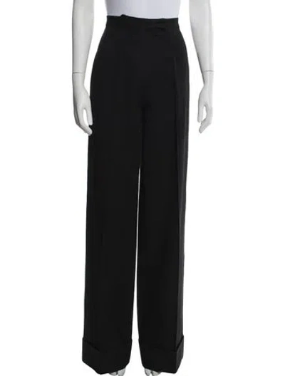 Pre-owned John Galliano Vintage 1994 Wide Leg Pants In Black