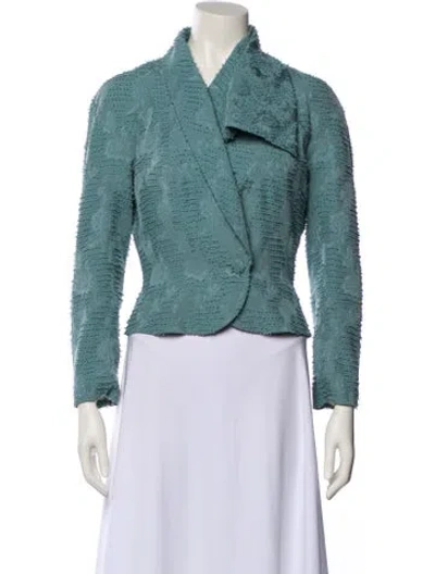 Pre-owned John Galliano Vintage 1997 Evening Jacket In Green