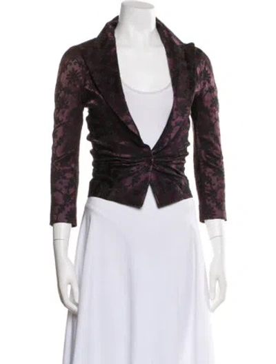 Pre-owned John Galliano Vintage 1998 Evening Jacket In Purple