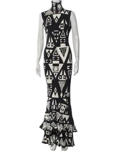 Pre-owned John Galliano Vintage 1998 Long Dress In Black
