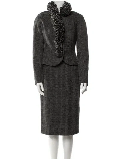 Pre-owned John Galliano Vintage 1999 Evening Jacket In Gray