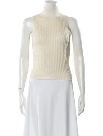 Pre-owned John Galliano Vintage 1999 Top In Neutral