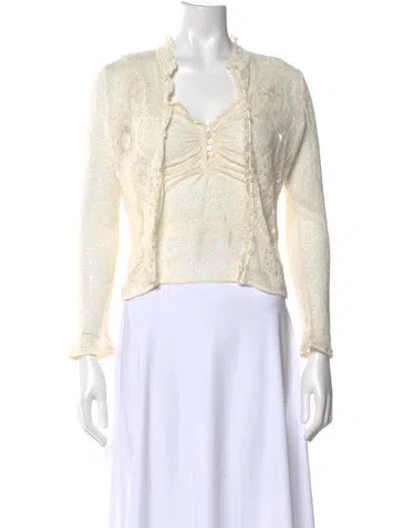 Pre-owned John Galliano Vintage 1999 Top In Neutral