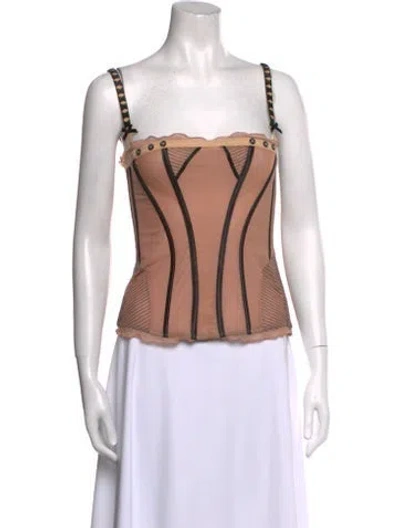 Pre-owned John Galliano Vintage 2000's Crop Top