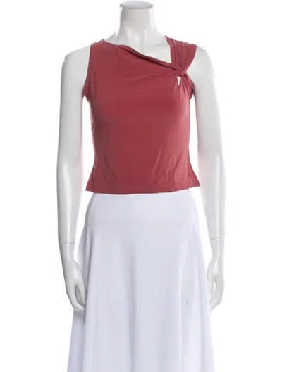 Pre-owned John Galliano Vintage 2000 Crop Top In Pink