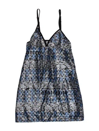 Pre-owned John Galliano Vintage 2000's Nightgown In Blue