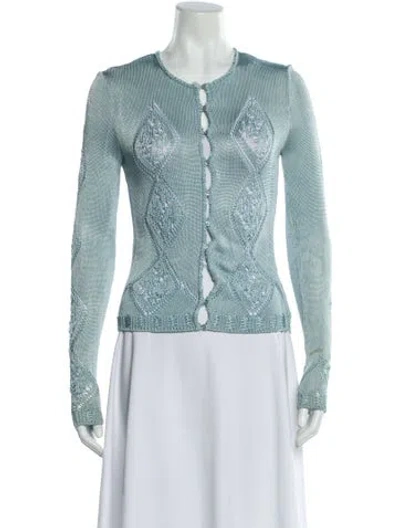 Pre-owned John Galliano Vintage 2000 Sweater In Blue