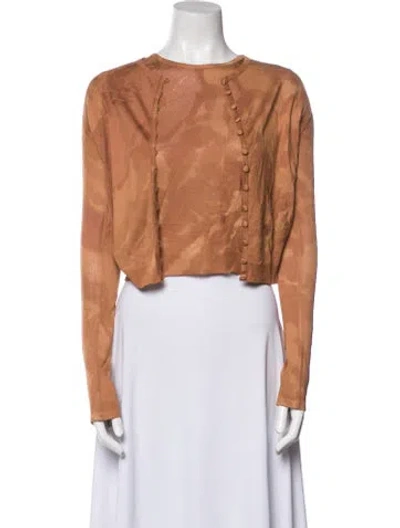 Pre-owned John Galliano Vintage 2000 Sweater In Orange