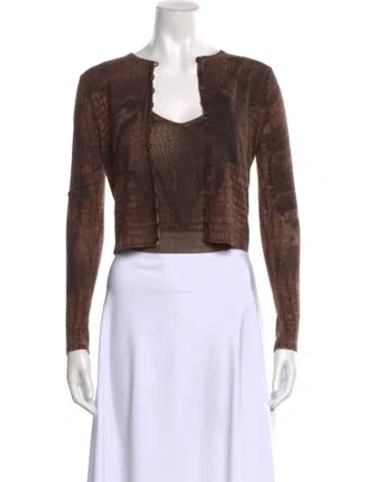 Pre-owned John Galliano Vintage 2000 Top In Black