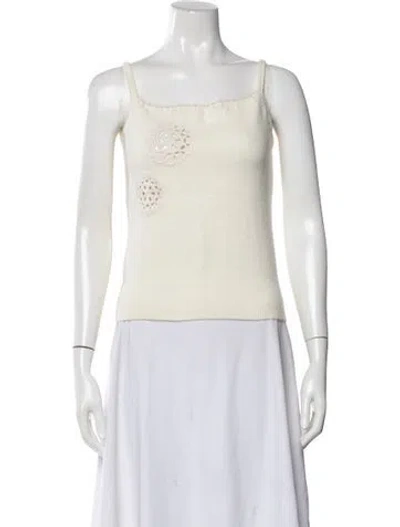 Pre-owned John Galliano Vintage 2000 Top In Neutral