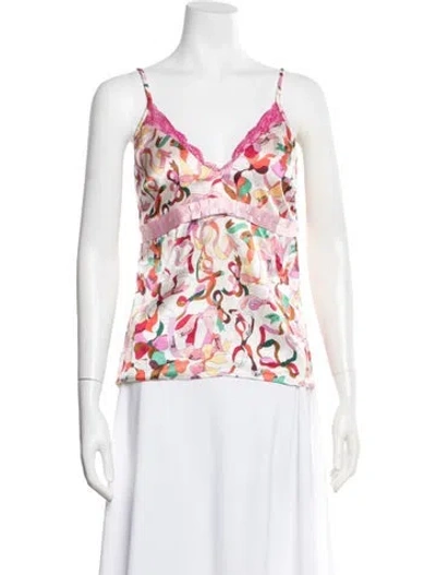 Pre-owned John Galliano Vintage 2000's Top In Pink