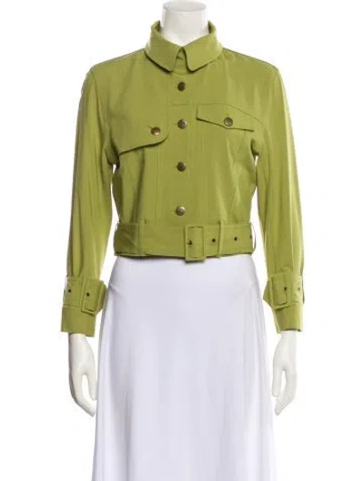 Pre-owned John Galliano Vintage 2001 Utility Jacket In Green